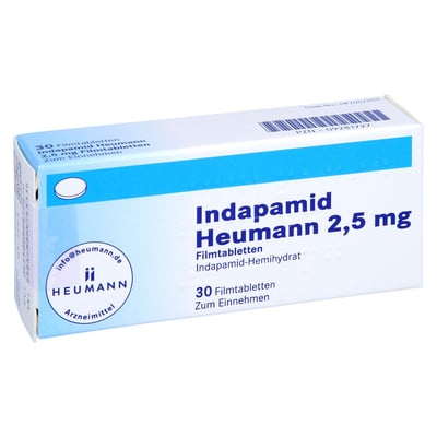 Indapamid Heumann 2,5 mg