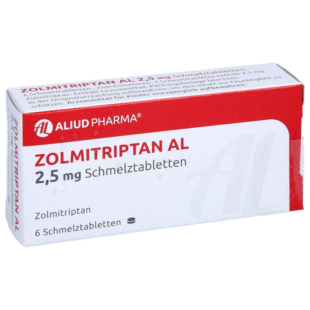 Zolmitriptan AL 2,5 mg