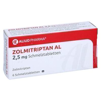 Zolmitriptan AL 2,5 mg