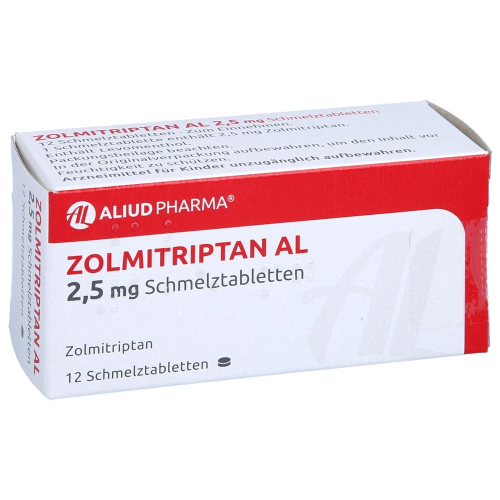 Zolmitriptan AL 2,5 mg