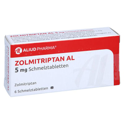Zolmitriptan AL 5 mg Produktbild 1