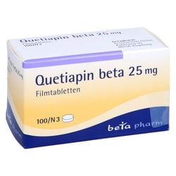 Quetiapin beta 25 mg