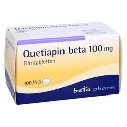 Quetiapin beta 100 mg