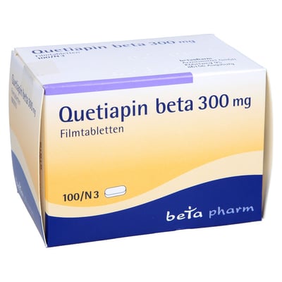 Quetiapin beta 300 mg