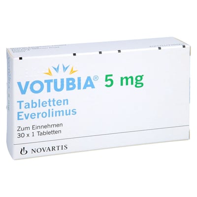Votubia 5 mg Tabletten Produktbild 1