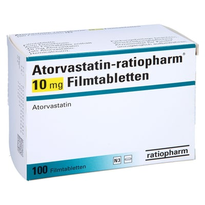Atorvastatin-ratiopharm 10 mg