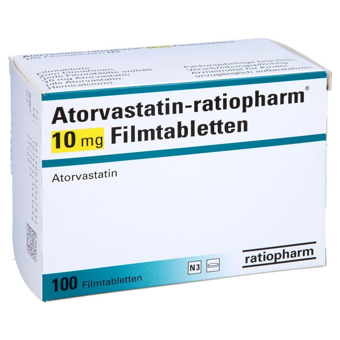 Atorvastatin-ratiopharm 10mg