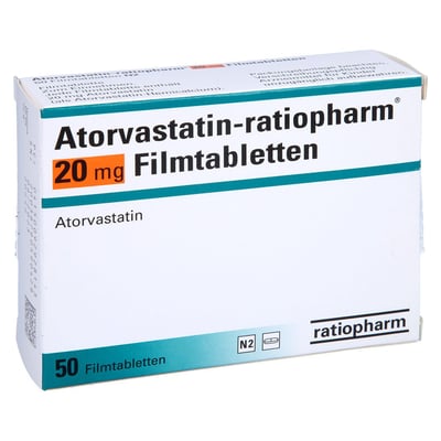 Atorvastatin-ratiopharm 20 mg