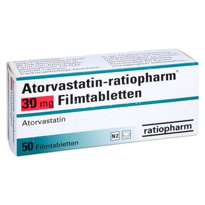 Atorvastatin-ratiopharm 30 mg