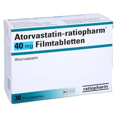 Atorvastatin-ratiopharm 40 mg