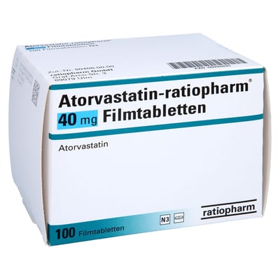 Atorvastatin-ratiopharm 40 mg