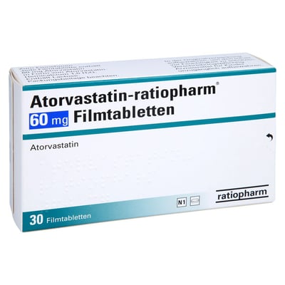 Atorvastatin-ratiopharm 60 mg