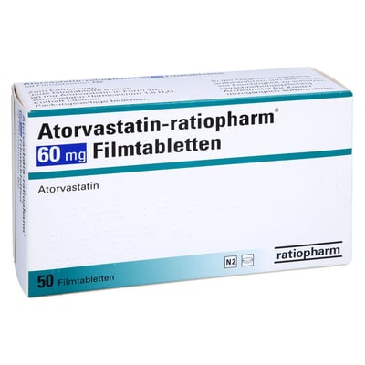 Atorvastatin-ratiopharm 60 mg