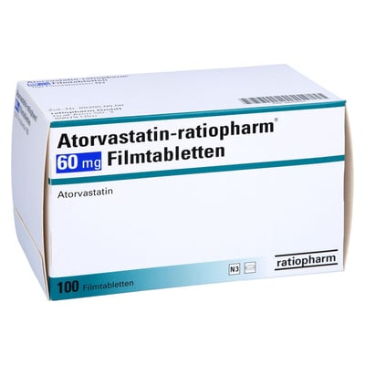Atorvastatin-ratiopharm 60 mg