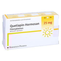 Quetiapin-Hormosan 25 mg