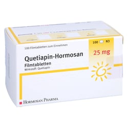 Quetiapin-Hormosan 25 mg
