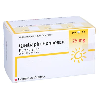 Quetiapin-Hormosan 25 mg