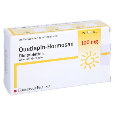 Quetiapin-Hormosan 100 mg