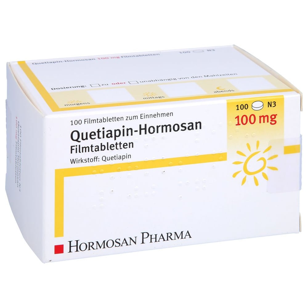 Quetiapin-Hormosan 100 mg