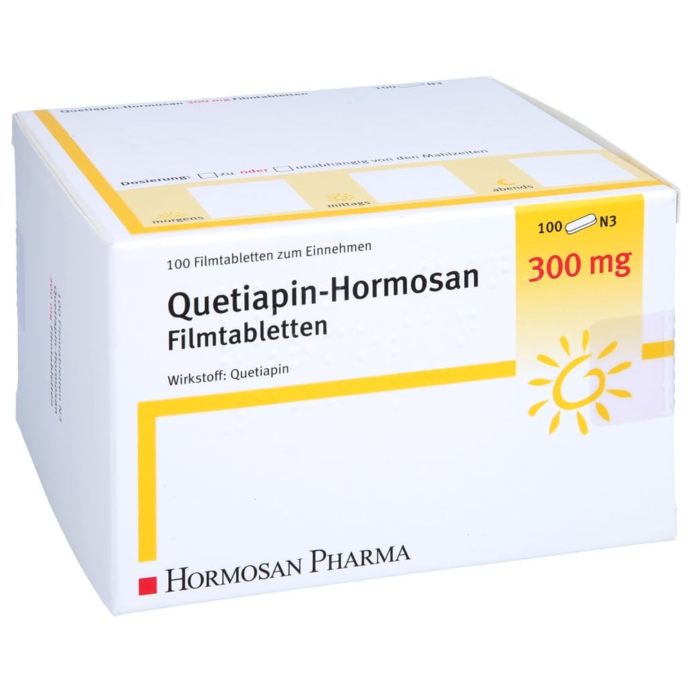 Quetiapin-Hormosan 300 mg