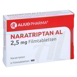 Naratriptan AL 2,5 mg