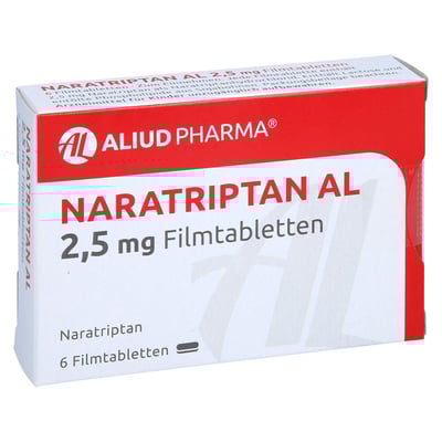 Naratriptan AL 2,5 mg