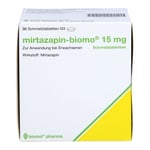 Mirtazapin-biomo 15 mg Produktbild 2