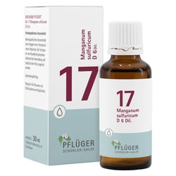 Biochemie Pflüger Nr. 17 Manganum sulfuricum D 6 Dil.