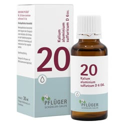 Biochemie Pflüger NR. 20 Kalium alu.sul. D 6