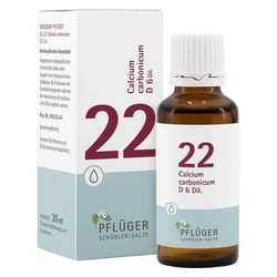 Biochemie Pflüger Nr. 22 Calcium carbonicum D 6 Dil.