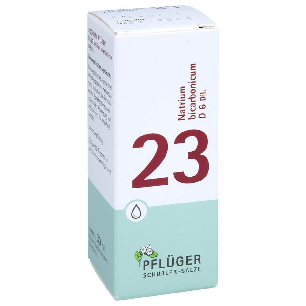 Biochemie Pflüger Nr. 23 Natrium bicarbonicum D 6 Dil.