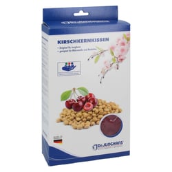 Kirschkernkissen 20x30 cm m. Flausch Bordeaux