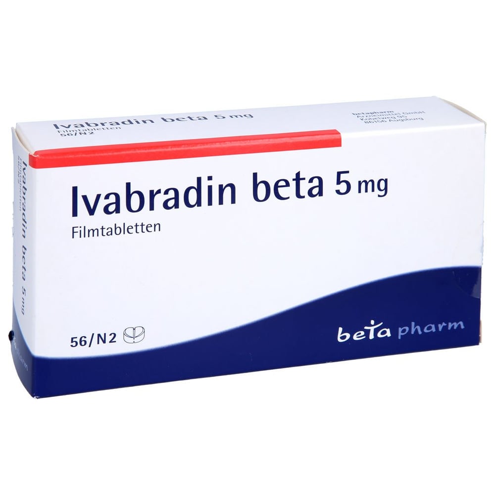 Ivabradin beta 5 mg Filmtabletten