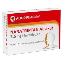 Naratriptan AL akut 2,5 mg