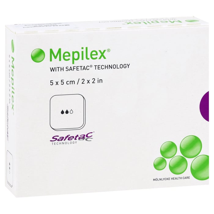 Mepilex 5x5 cm Schaumverband