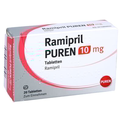 Ramipril PUREN 10 mg