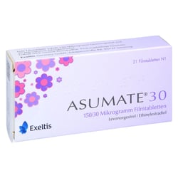 Asumate 30 0,15 mg/0,03 mg Filmtabletten