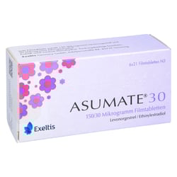 Asumate 30 0,15 mg/0,03 mg Filmtabletten