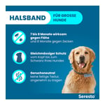 Seresto 4,50 g + 2,03 g Halsband für Hunde ab 8 kg Produktbild 3