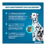 Seresto 4,50 g + 2,03 g Halsband für Hunde ab 8 kg Produktbild 7