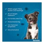 Seresto 1,25 g + 0,56 g Halsband für Hunde bis 8 kg Produktbild 5