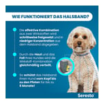 Seresto 1,25 g + 0,56 g Halsband für Hunde bis 8 kg Produktbild 7