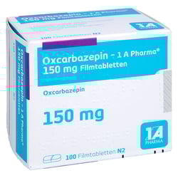 Oxcarbazepin - 1 A Pharma 150 mg Filmtabletten