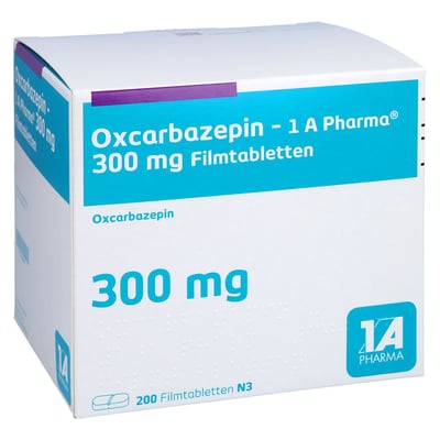 Oxcarbazepin-1A Pharma 300 mg Produktbild 1