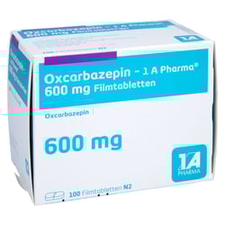 Oxcarbazepin - 1 A Pharma 600 mg Filmtabletten