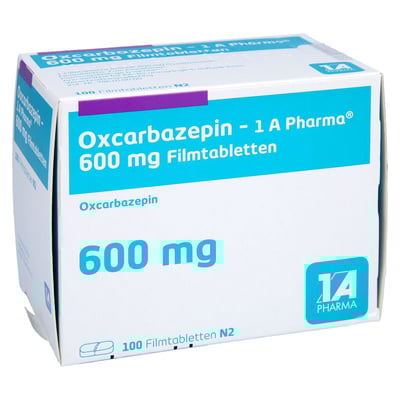 Oxcarbazepin - 1 A Pharma 600 mg Filmtabletten