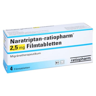 Naratriptan-ratiopharm 2,5 mg