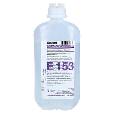 Elektrolyt Inf.-Lösung 153 PE-Flasche Produktbild 1