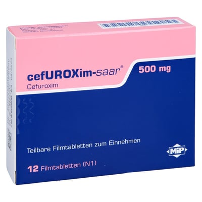 Cefuroxim-saar 500 mg