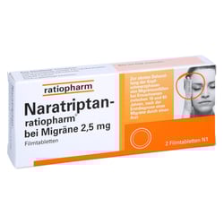 Naratriptan-ratiopharm bei Migräne 2,5 mg